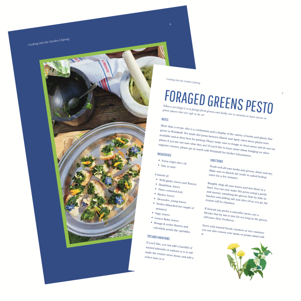 Cookbook - Cooking (in) the garden