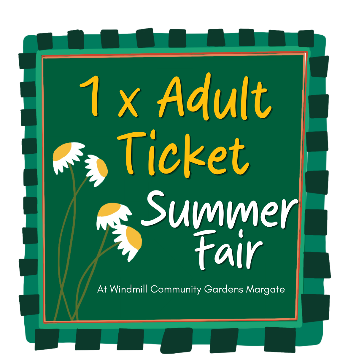 1 x Adult Ticket for Summer Fair
